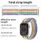 Apple Watch 38/40/41 mm Armband Alpine Pro Loop White Rainbow