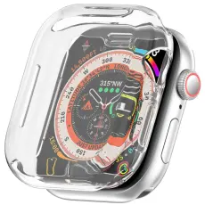Apple Watch 10 42 mm Skal Helt&auml;ckande TPU Transparent