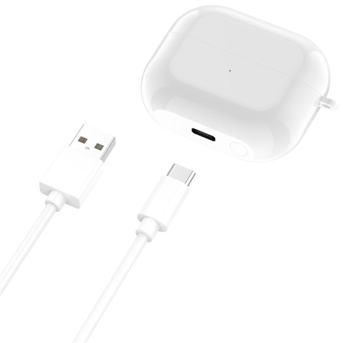 Bild 4, Samsung Galaxy Buds 3 Trådlöst Laddningsfodral Vit