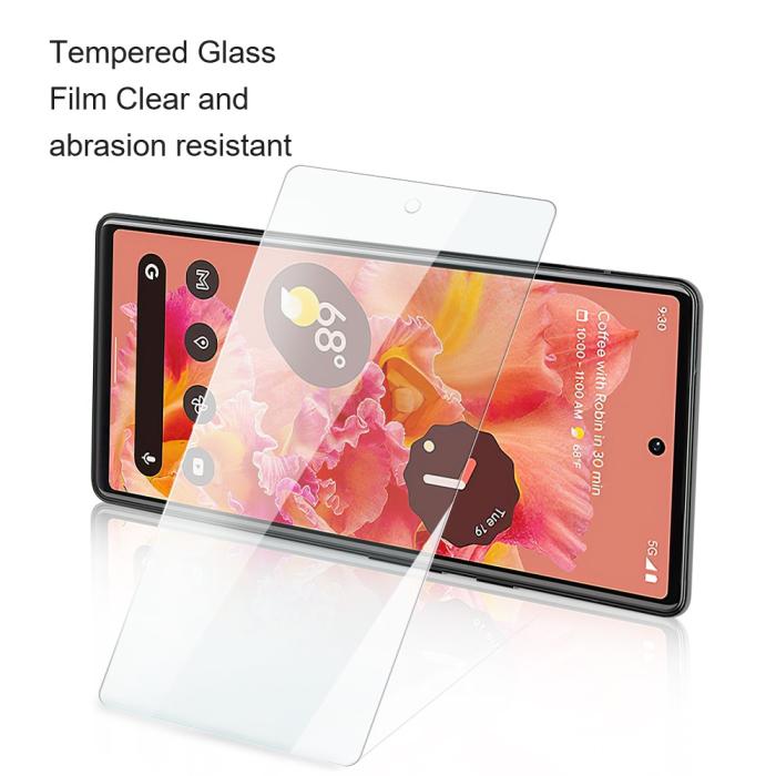 Bild 5, AMORUS Google Pixel 9/9 Pro Skärmskydd Härdat Glas