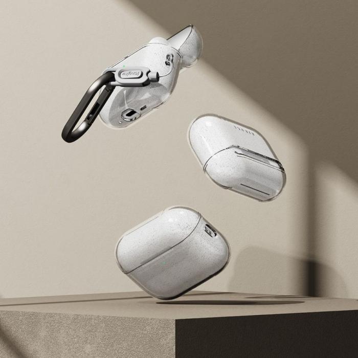 Bild 4, Ringke AirPods Pro 3 Skal Air Glitter Clear