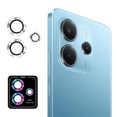 ENKAY Redmi Note 14 4G Linsskydd H&auml;rdat Glas Silver
