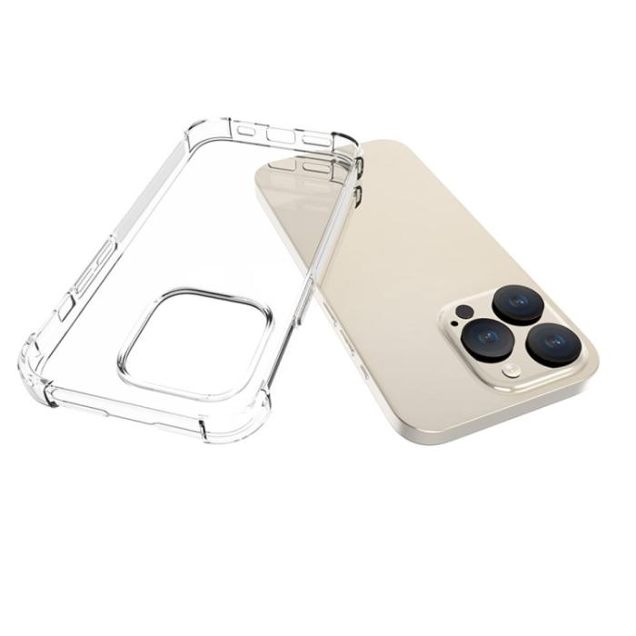 Bild 3, iPhone 15 Pro Skal Shockproof TPU Transparent