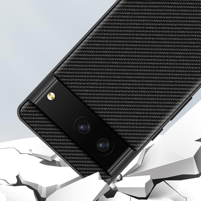Bild 6, Google Pixel 7 Skal Kolfiber Textur Svart