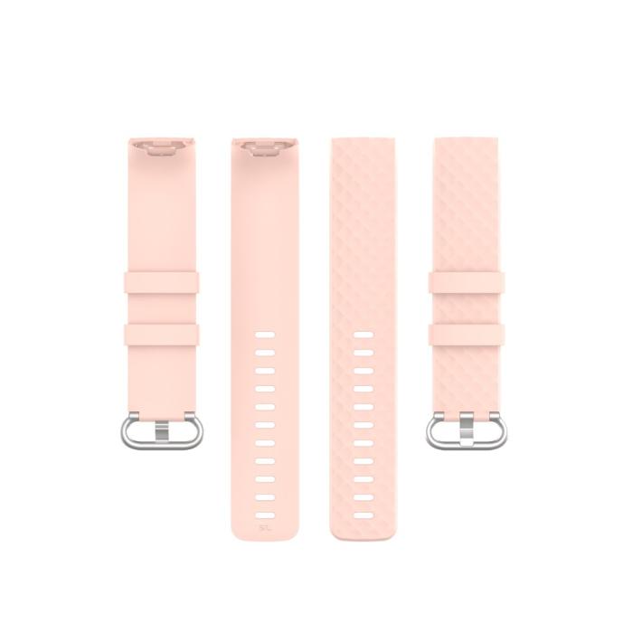 Bild 4, Armband Fitbit Charge 3 / 4 Ljus Rosa