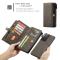 Samsung Galaxy S21 Ultra - CASEME 2-i-1 Multifunktionellt Läder Fodral - Brun