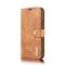 Samsung Galaxy A12 - DG.MING 2in1 Magnet Fodral - Brun
