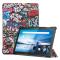 Lenovo Tab M10 TB-X605F TB-X505F Tri-Fold Fodral - Grafitti