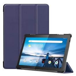 Lenovo Tab M10 TB-X605F TB-X505F Tri-Fold Fodral - Mörk Blå