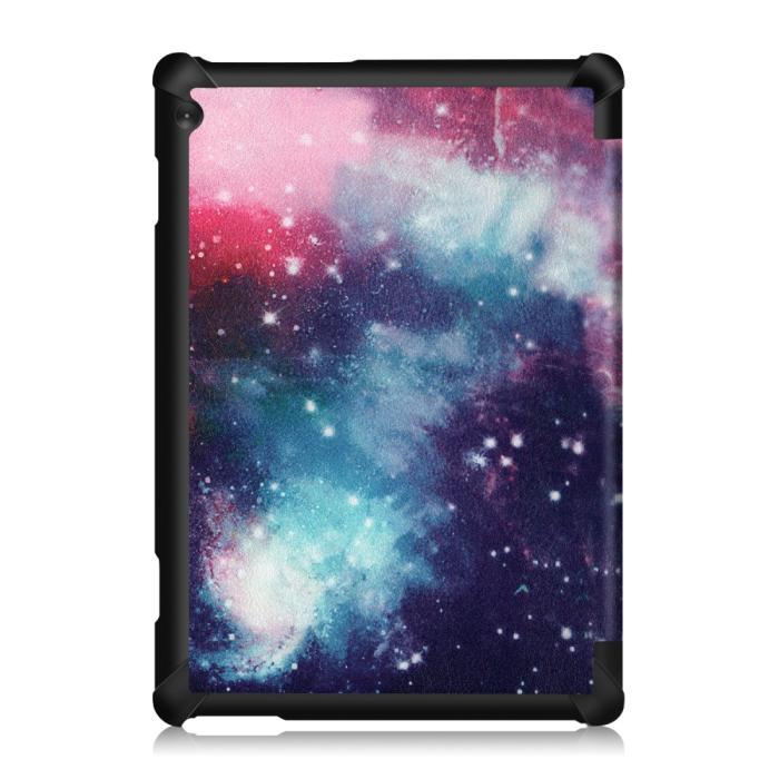 Bild 3, Lenovo Tab M10 TB-X605F TB-X505F Tri-Fold Fodral - Cosmic Space