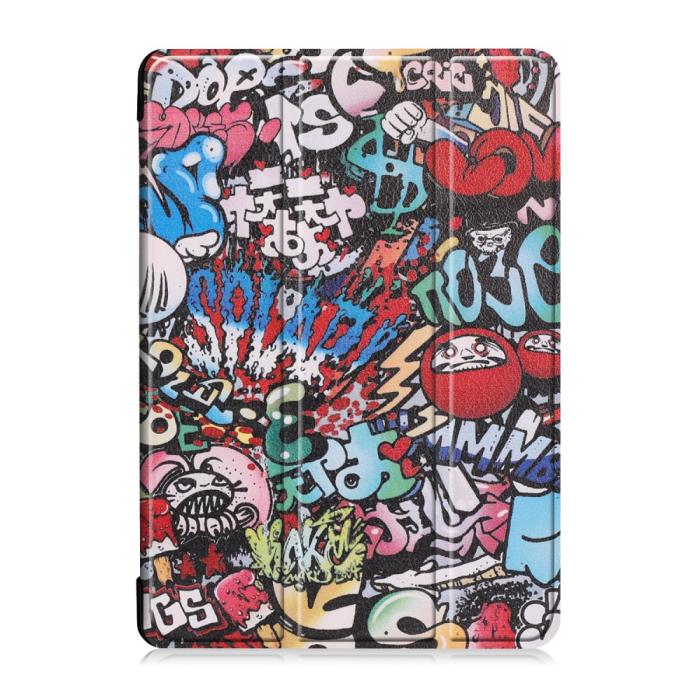 Bild 2, Lenovo Tab M10 TB-X605F TB-X505F Tri-Fold Fodral - Grafitti