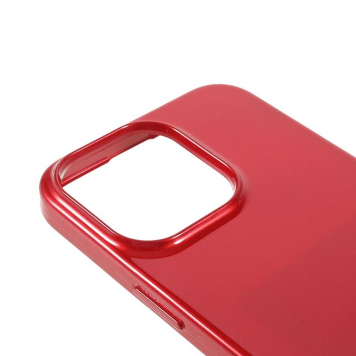 Bild 6, iPhone 13 Pro - Mercury Goospery Pearl Jelly Skal - Röd