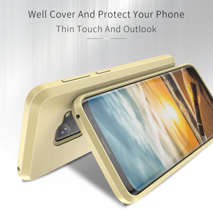 Bild 2, Samsung Galaxy S9 - DUX DUCIS Stöttåligt skal - Guld