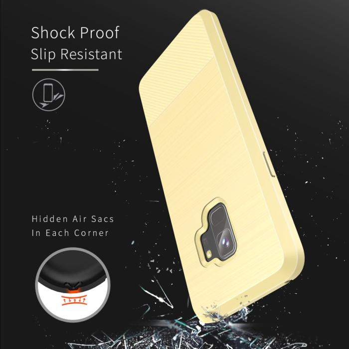 Bild 5, Samsung Galaxy S9 - DUX DUCIS Stöttåligt skal - Guld