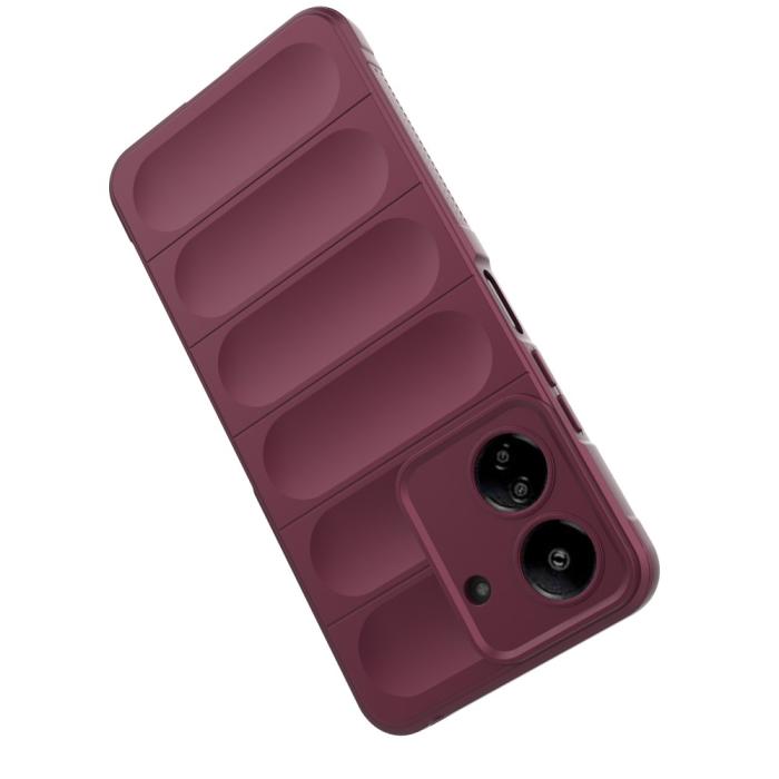 Bild 4, Xiaomi Redmi 13C 4G Skal Magic Shield Vinröd