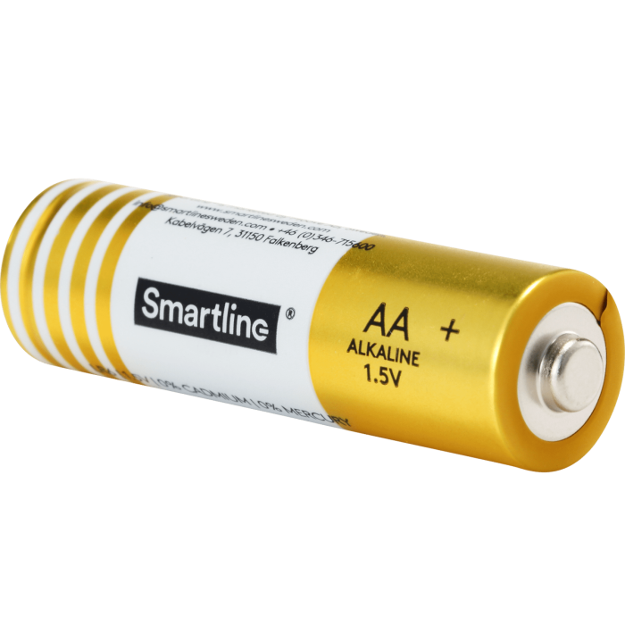 Bild 2, Smartline Alkaliskt Batteri AA LR6 1.5V 4-pack