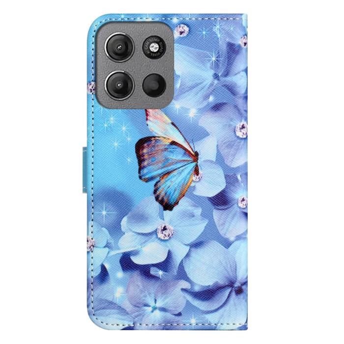 Bild 5, Motorola Moto G86 Power/G86 5G Fodral Blommor / Fjäril