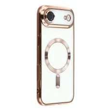 iPhone Air Skal MagSafe Electroplated TPU Ros&eacute;guld