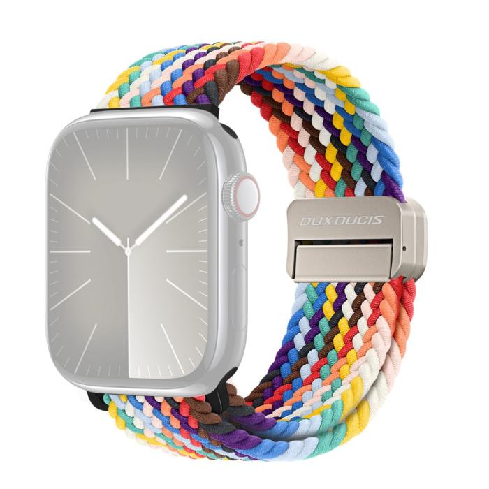 Bild 1, DUX DUCIS Apple Watch 38/40/41 Armband Flätat Flerfärgad