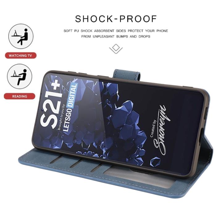 Bild 4, Samsung Galaxy S22 Fodral Skin Touch Blå