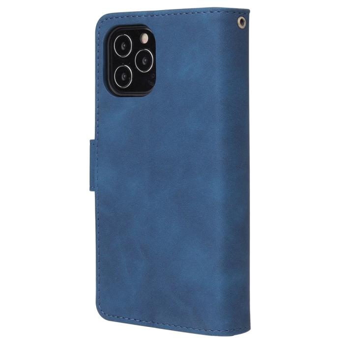Bild 6, iPhone 15 Fodral 6-Kort Multifunktionell Blå