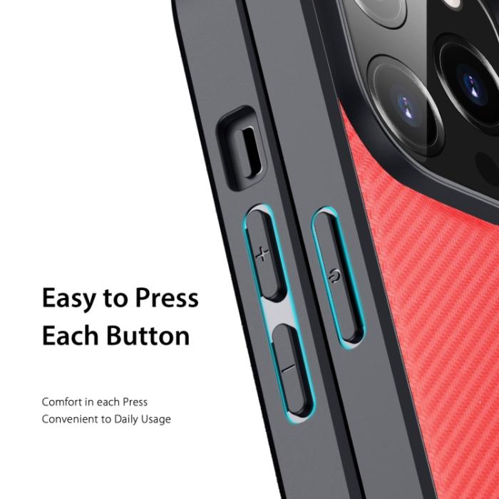 Bild 6, DUX DUCIS iPhone 14 Pro Skal FINO Hybrid Röd