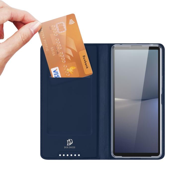 Bild 2, DUX DUCIS Sony Xperia 10 VI Fodral Skin Pro Blå