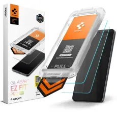 Spigen Galaxy S26 2-PACK Sk&auml;rmskydd GLAS.tR "Ez Fit Pro"