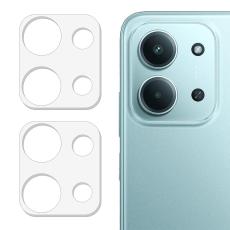 Xiaomi Redmi 15C 2-PACK Linsskydd H&auml;rdat Glas Transparent