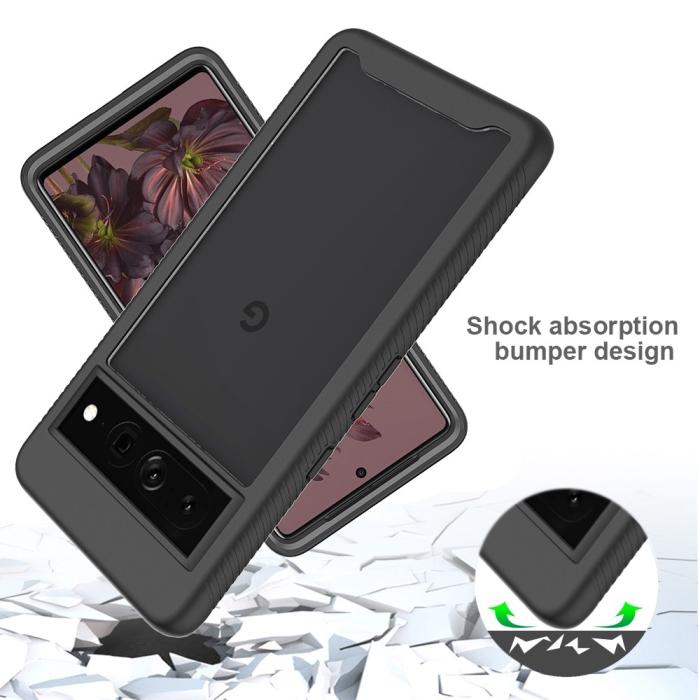 Bild 3, Google Pixel 7 Pro Skal 360 Shockproof Hybrid Svart