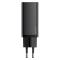 Baseus GaN2 65W PD QC USB-C / USB-A Snabbladdare - Svart