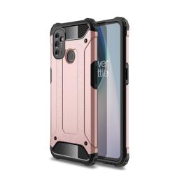 OnePlus Nord N100 - Armor Hybrid Skal - Roséguld