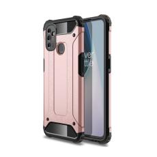 OnePlus Nord N100 - Armor Hybrid Skal - Roséguld