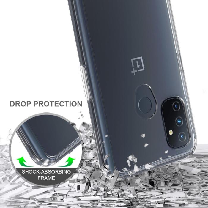 Bild 4, OnePlus Nord N100 - Transparent Akryl/TPU Skal