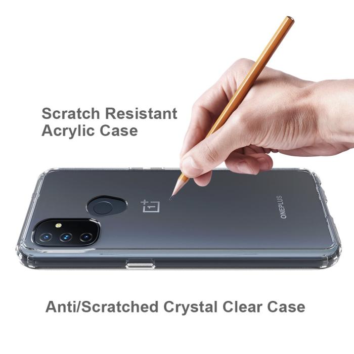 Bild 5, OnePlus Nord N100 - Transparent Akryl/TPU Skal