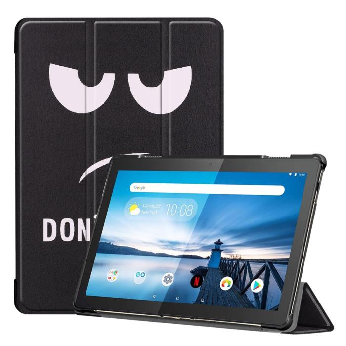 Bild 1, Lenovo Tab M10 TB-X605F TB-X505F Tri-Fold Fodral - Dont Touch Me