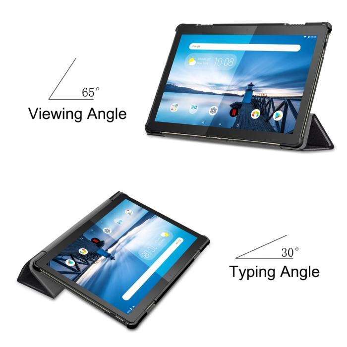 Bild 5, Lenovo Tab M10 TB-X605F TB-X505F Tri-Fold Fodral - Dont Touch Me