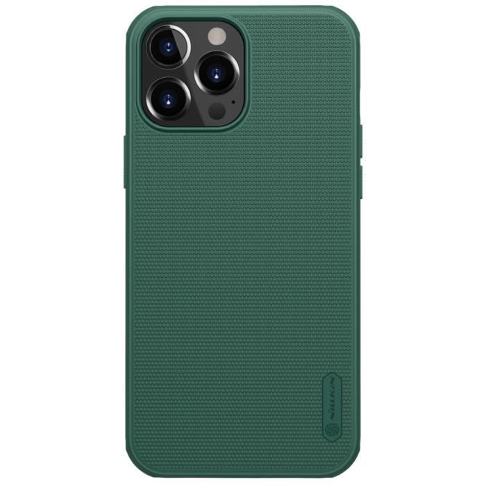 Bild 1, iPhone 13 Pro - NILLKIN Shield Frostat Skal - Grön