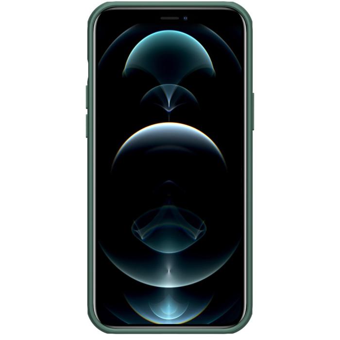 Bild 3, iPhone 13 Pro - NILLKIN Shield Frostat Skal - Grön
