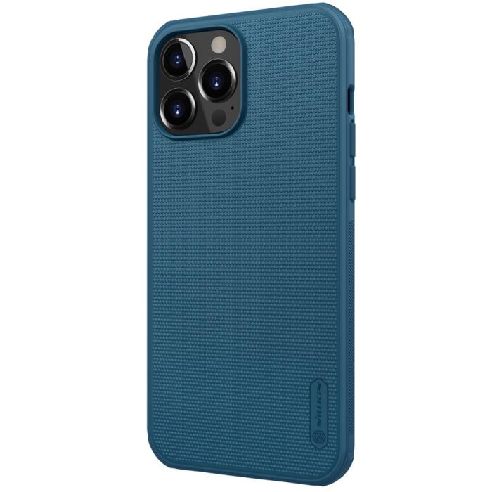Bild 2, iPhone 13 Pro - NILLKIN Shield Frostat Skal - Blå