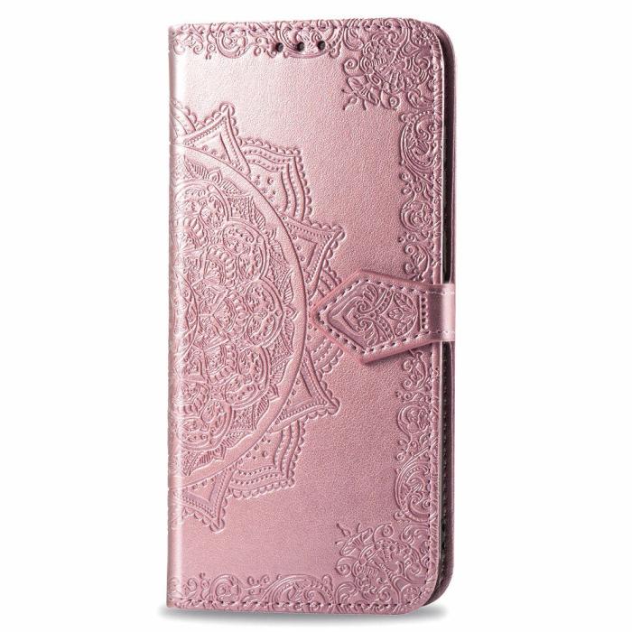 Bild 3, Samsung Galaxy A51 - Mandala Plånboksfodral - Roséguld