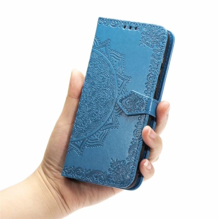 Bild 3, Samsung Galaxy A51 - Mandala Plånboksfodral - Blå