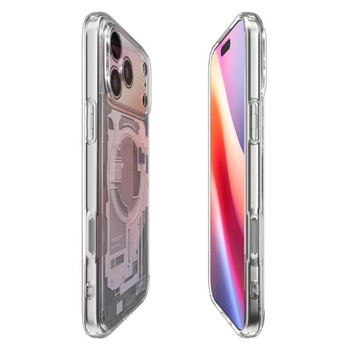 Bild 6, Spigen iPhone 17 Pro Skal MagSafe Ultra Hybrid Zero One Vit