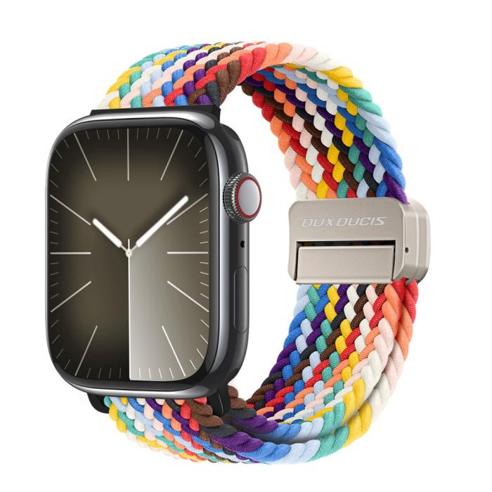 Bild 2, DUX DUCIS Apple Watch 38/40/41 Armband Flätat Flerfärgad
