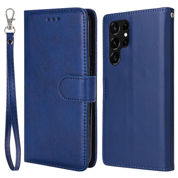 Bild 1, Samsung Galaxy S22 Ultra Fodral 2in1 Magnet Blå