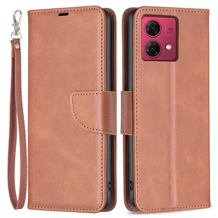 Bild 1, Motorola Moto G84 5G Fodral Shark Solid Brun