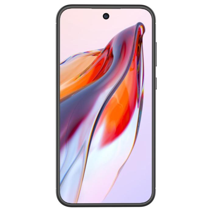 Bild 2, Samsung Galaxy A35 5G Skal Litchi Textur Blå