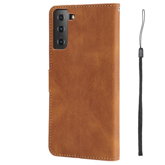 Bild 3, Samsung Galaxy S22 Fodral Skin Touch Brun