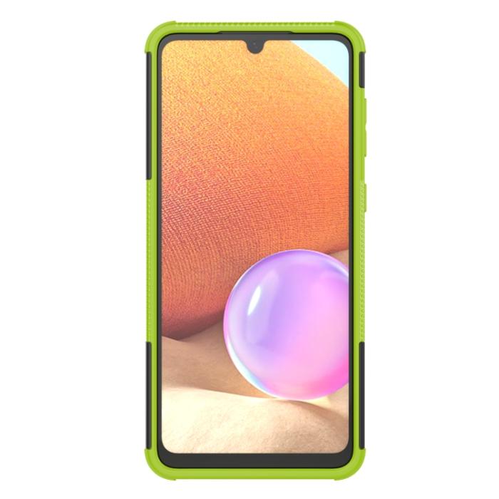 Bild 4, Samsung Galaxy A33 5G Skal Stöttåligt med Stöd Grön