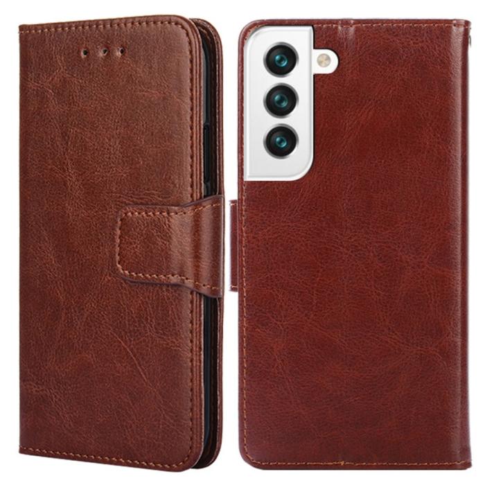 Bild 1, Samsung Galaxy S23 Plus Fodral Läder Brun